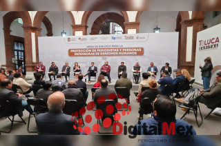 Autoridades y periodistas se unen en Toluca para crear un protocolo que garantice seguridad y libertad de expresión durante manifestaciones.