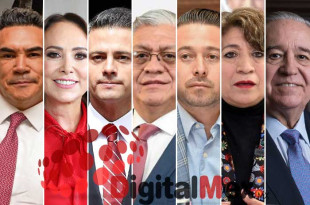 Alejandro Moreno, Cristina Ruiz, Enrique Peña, Cristóbal Castañeda, Mariano Camacho, Delfina Gómez, Valentín Diez