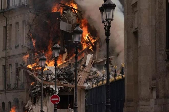 Explosión en París