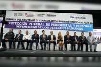 Durante la firma de un convenio interinstitucional, el legislador aseguró que desde el Senado existe respaldo para quienes ejercen el periodismo y defienden garantías individuales.