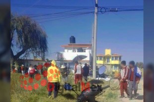 La Policía Municipal resguardó el lugar.