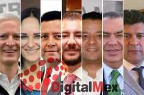 Alfredo del Mazo, Isabel Sánchez, Gerardo Monroy, Elías Rescala, Miguel Ángel Torres, Jesús Izquierdo, José Saturnino.