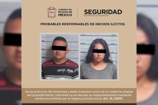 Los policías aseguraron un arma de fuego, un cargador, cartuchos útiles y el vehículo en el que viajaban. Ambos quedaron a disposición del Ministerio Público.