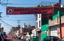 Urgen vecinos de la colonia 5 de Mayo de Toluca, apoyo por inseguridad