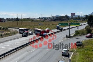 Bloquean la Toluca-Atlacomulco