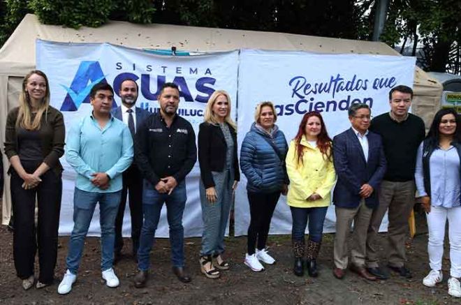 Tras varios años de encontrarse apagada, se rehabilitó y encendió la Fuente de Hacienda del Ciervo, para embellecer la imagen urbana de la zona.