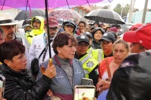 La gobernadora mexiquense aseguró que el despliegue estatal y federal permanecerá en la zona hasta concluir los trabajos.