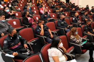 Los oficiales Recibieron instrucción sobre el derecho humano a la buena administración pública y las buenas prácticas en áreas de aseguramiento.