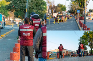 Como resultado de estas acciones, se logró liberar ciclovías, aceras y banquetas, permitiendo que la ciudadanía transite de manera libre y segura por la zona.