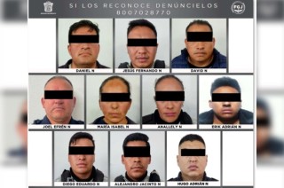 Los 21 detenidos actualmente se encuentran vinculados a proceso.