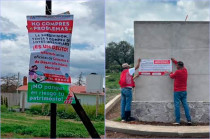 El presidente municipal, Mario Paredes de la Torre, anunció operativos para retirar anuncios, colocar letreros preventivos y suspender obras ilegales.