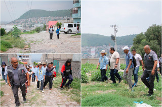 Se comprometió a iniciar trabajos en la modalidad mano a mano y fortalecer la vigilancia con un Sendero Seguro.