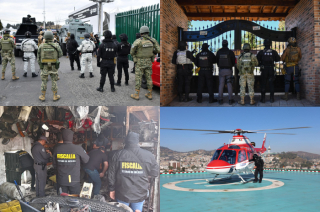 Operativos coordinados de fuerzas federales, estatales y municipales en distintos municipios del Estado de México