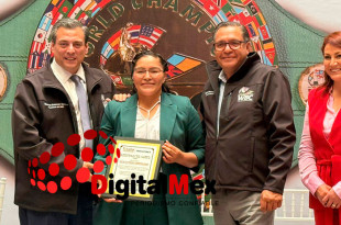 Fue ovacionada junto a Salvador Sánchez como referente del boxeo mexiquense.