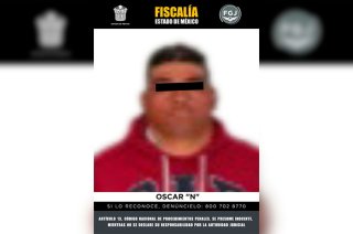 Oscar "N" fue ingresado al penal de Santiaguito.