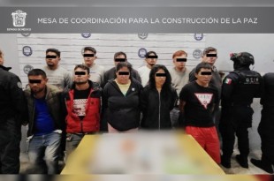 Los detenidos fueron ingresados a los Centros Penitenciarios y de Reinserción Social, 11 en Texcoco y tres en Nezahualcóyotl.