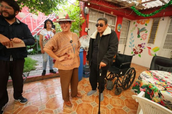 Autoridades municipales recorrieron Venta de Carpio, donde se realizaron trabajos de rehabilitación urbana como parte de la quinta Comunidad NIDO de Ecatepec.