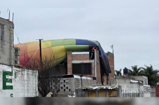 El primer incidente ocurrió en la comunidad de Purificación, donde un globo con seis personas a bordo aterrizó de forma brusca sobre una vivienda.