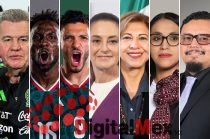 Javier Aguirre, Julián Quiñones, Raúl Jiménez, Claudia Sheinbaum, Juana Carrillo, Nancy Nápoles, Filiberto Trinidad