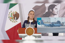 La presidenta aclaró que el arribo del Hércules C-130 en Toluca fue parte de un programa de capacitación autorizado por la Sedena y descartó cualquier despliegue militar.