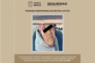 Los uniformados trasladaron a Silverio “N” de 58 años de edad ante las autoridades correspondientes