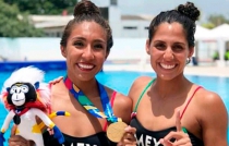 La mexiquense Nuria Diosdado, nuevamente en dueto de natación artística