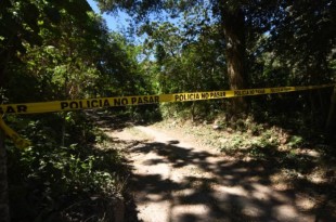 Zona acordonada por autoridades tras el trágico incidente en San Juan Buenavista