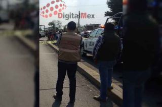 El cuerpo quedó tirado en la esquina de Avenida Lerma con Constitución.