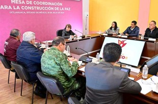 En la Mesa de Coordinación participó el Secretario General de Gobierno del Estado de México, el Secretario de Seguridad estatal, el Fiscal General de Justicia del Estado de México y el Presidente municipal de Ixtlahuaca.