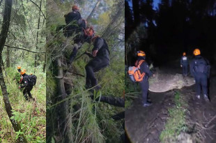 Al sitio acudieron elementos de la SSEM adscritos al agrupamiento de Alta Montaña y Agreste del Servicio Izta-Popo, quienes iniciaron el ascenso hacia el Monte Tláloc.