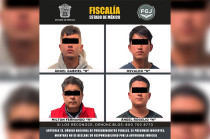 Impuso como medida cautelar la presentación periódica ante Centro Estatal de Medidas Cautelares, la exhibición de una garantía económica consistente en 75 mil pesos para cada uno de los imputados