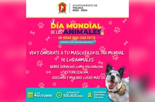 Asiste con tu mascota y únete para celebrar el amor y respeto por los animales.