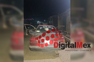 Israel fue atacado a balazos mientras permanecía dentro de su vehículo, un Nissan Tsuru, en San Bartolomé Atlatlauca.