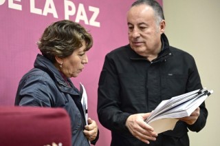 Gómez Álvarez puntualizó que la construcción de la paz es producto de la justicia. 