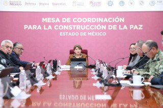 La Mesa de Coordinación para la Construcción de la Paz da seguimiento al informe de seguridad presentado en La Mañanera del Pueblo.