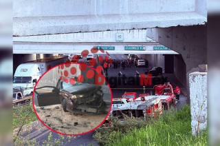 El accidente ocurrió la mañana de este sábado en Paseo Tollocan, a la altura de las Torres Bicentenario; la víctima tenía alrededor de 20 años.