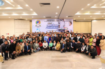 Personal odontológico del SMSEM durante la jornada académica de capacitació