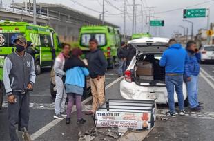 El accidente sucedió en el cruce entre avenida Las Torres y Las Torres Chicas en las inmediaciones de la colonia Parques Nacionales