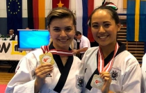 La mexiquense Ana Zulema Ibáñez brilló en el Open de TKD de Austria