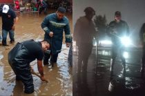 Labores de vigilancia, control de escurrimientos y atención preventiva se mantienen en distintos puntos de Calimaya.