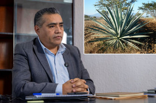 Francisco Herrera Tapia, secretario Académico de la UAEMéx, explicó el papel del IMPI en la Denominación de Origen del Mezcal Mexiquense.