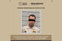 Miguel “N”, de 29 años, fue detenido por elementos de la SSEM en el Estado de México