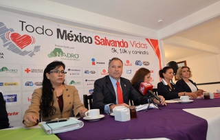 Anuncian la segunda edición de la carrera “Todo México Salvando Vidas”, de Cruz Roja Mexicana