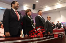 Díaz Juárez, presentó este 26 de agosto su informe de resultados, a unos días de concluir el encargo que asumió el 7 de enero y que finalizará el 5 de septiembre.