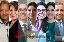 Higinio Martínez, Delfina Gómez, Carlos Eduardo Barrera, Eréndira Fierro, Laura Benhumea, María José Bernáldez, Héctor Macedo 