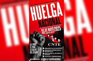 La movilización comenzará a las 09:00 horas desde el Ángel de la Independencia rumbo al Zócalo capitalino.