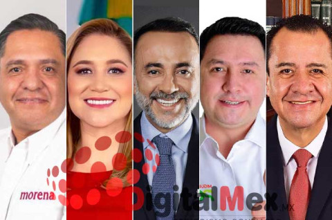 Ricardo Moreno, Ana Muñiz, Fernando Flores, Miguel Ángel Ramírez, Marco Antonio Díaz