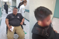 Dos policías resultaron lesionados tras ser agredidos con palas y otros objetos durante un enfrentamiento en la colonia Agrícola Lázaro Cárdenas