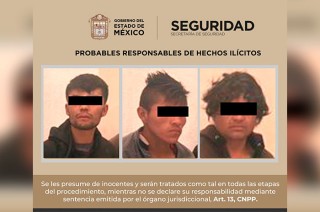 José “N”, Tomás “N” y Aarón “N”, de 19, 40 y 25 años