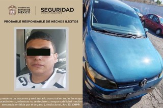 Diego “N”, junto con el vehículo asegurado, fue presentado ante la Agencia del Ministerio Público correspondiente.